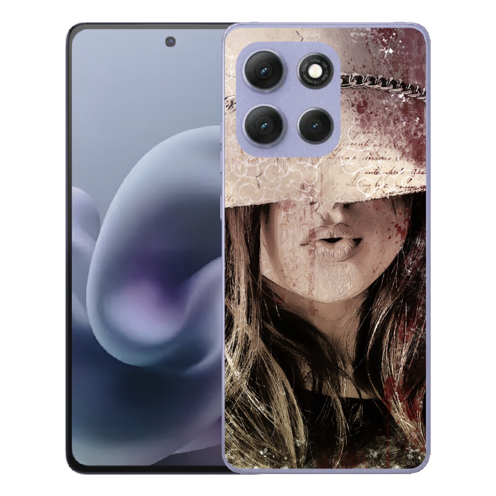 Gelový kryt mmCase na Motorola Moto G86 Power 5G - dívka