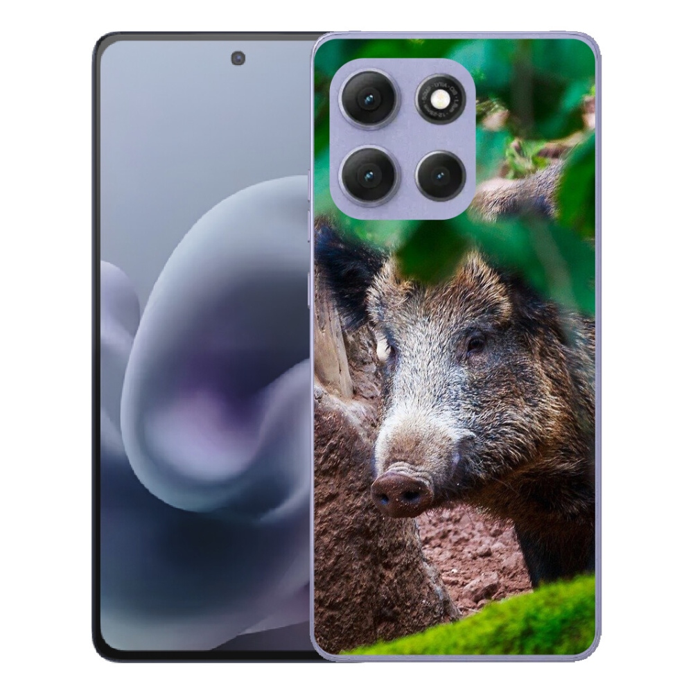 Gelový kryt mmCase na Motorola Moto G86 Power 5G - divoké prase
