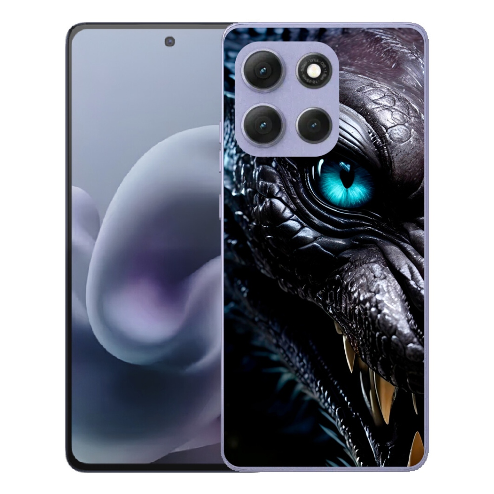 Gelový kryt mmCase na Motorola Moto G86 Power 5G - dračí pohled