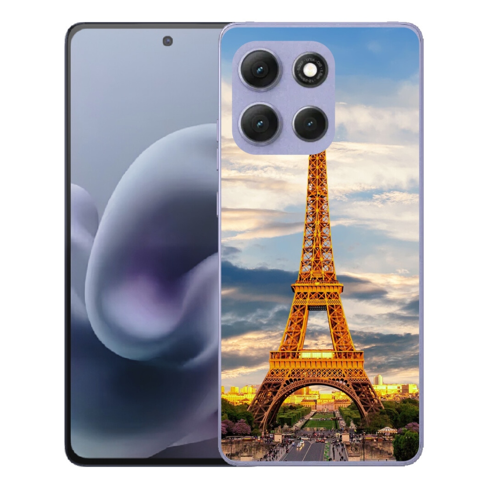 Gelový kryt mmCase na Motorola Moto G86 Power 5G - eiffelova věž 3