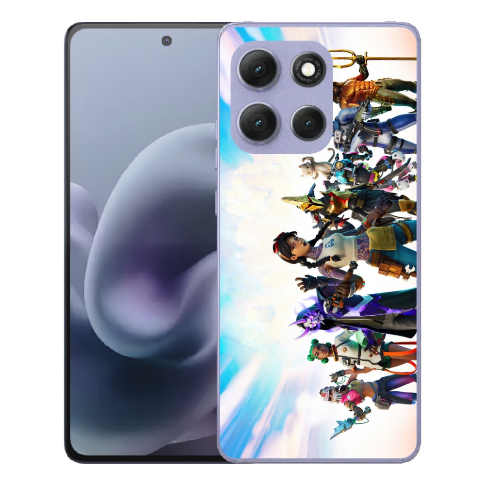 Gelový kryt mmCase na Motorola Moto G86 Power 5G - fortnite