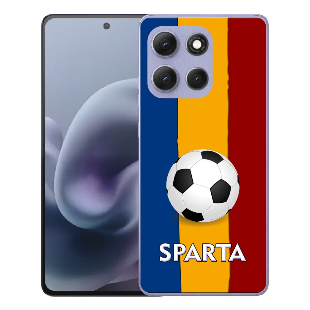 Gelový kryt mmCase na Motorola Moto G86 Power 5G - fotbal 1