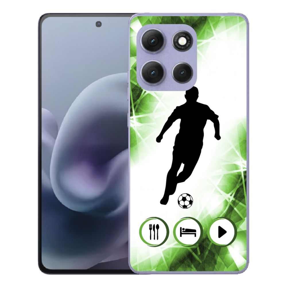 Gelový kryt mmCase na Motorola Moto G86 Power 5G - fotbalista