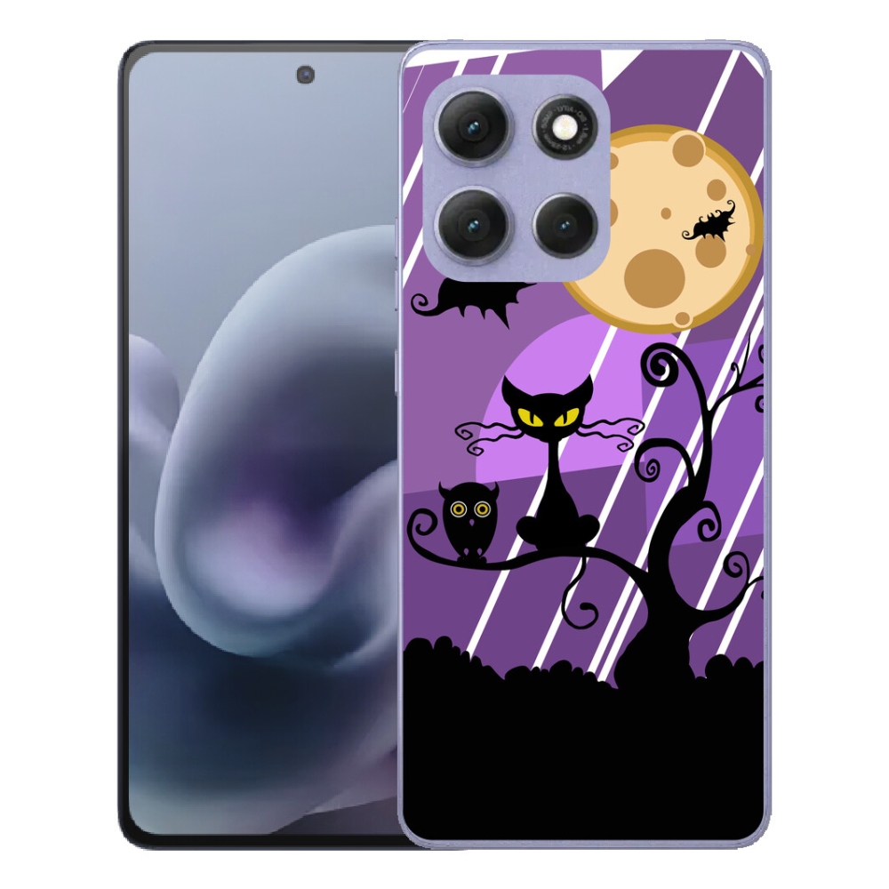 Gelový kryt mmCase na Motorola Moto G86 Power 5G - halloween