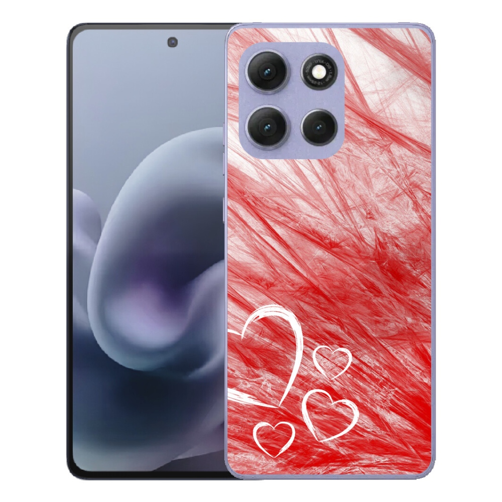 Gelový kryt mmCase na Motorola Moto G86 Power 5G - heart