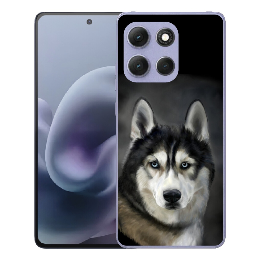 Gelový kryt mmCase na Motorola Moto G86 Power 5G - husky