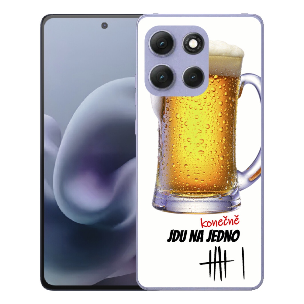 Gelový kryt mmCase na Motorola Moto G86 Power 5G - jdu na jedno