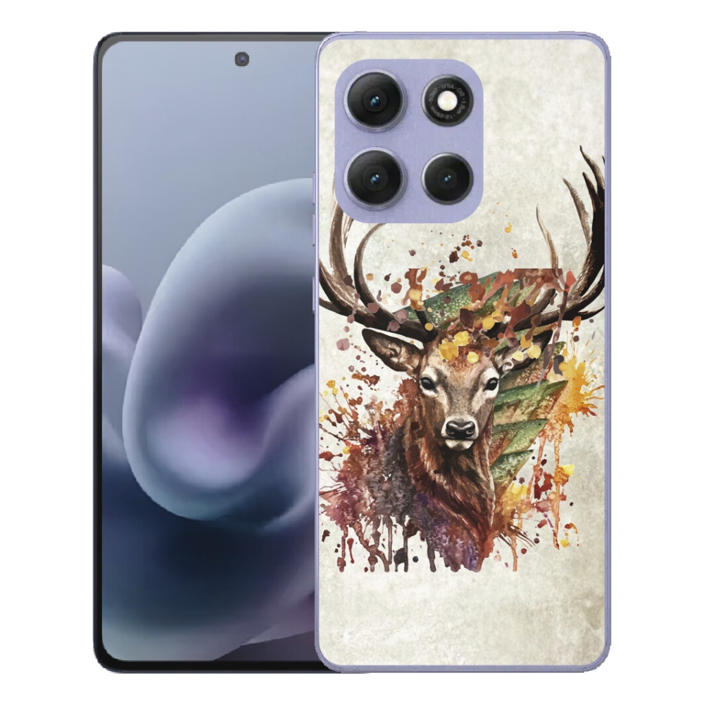 Gelový kryt mmCase na Motorola Moto G86 Power 5G - jelen 1