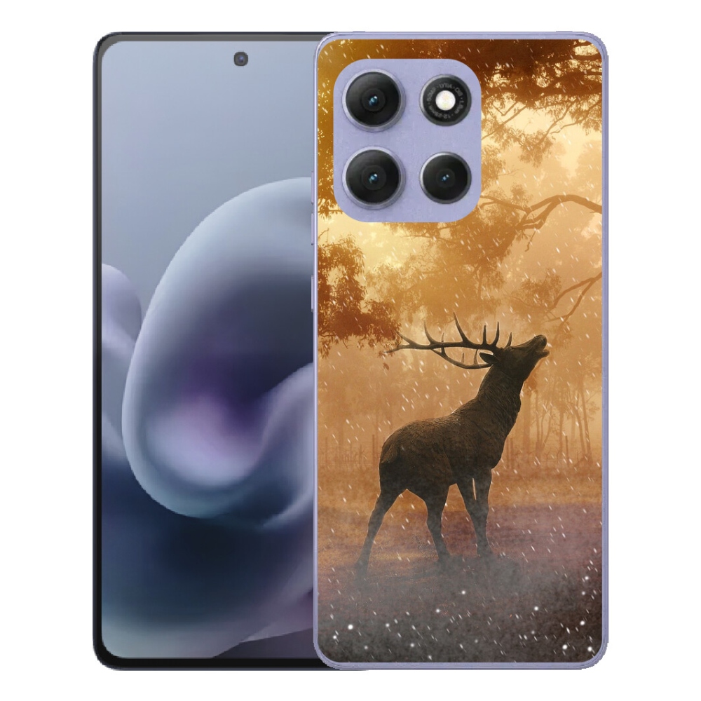 Gelový kryt mmCase na Motorola Moto G86 Power 5G - jelen v říji