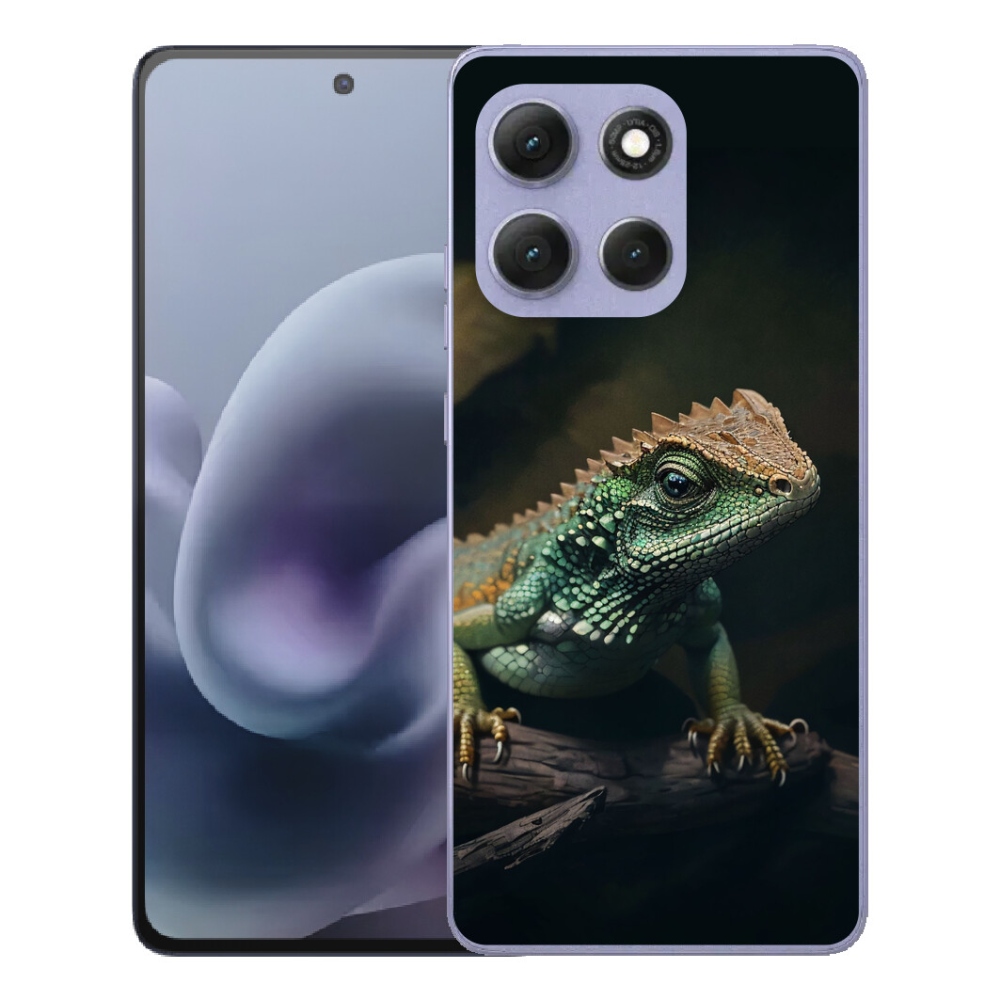 Gelový kryt mmCase na Motorola Moto G86 Power 5G - ještěr
