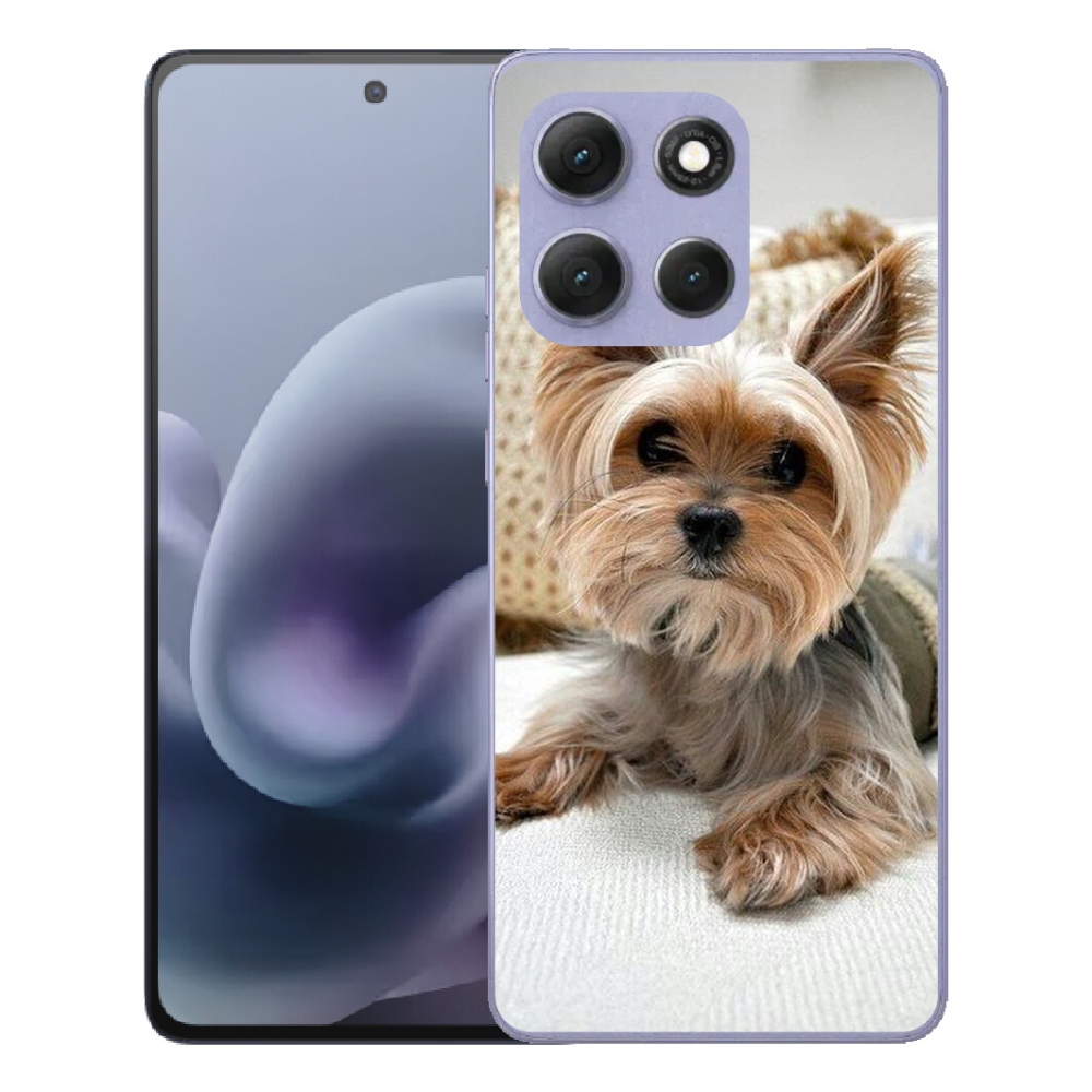 Gelový kryt mmCase na Motorola Moto G86 Power 5G - jorkšír 5