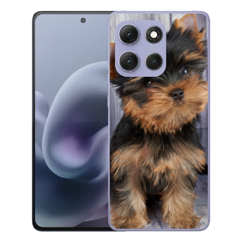 Gelový kryt mmCase na Motorola Moto G86 Power 5G - jorkšír 9