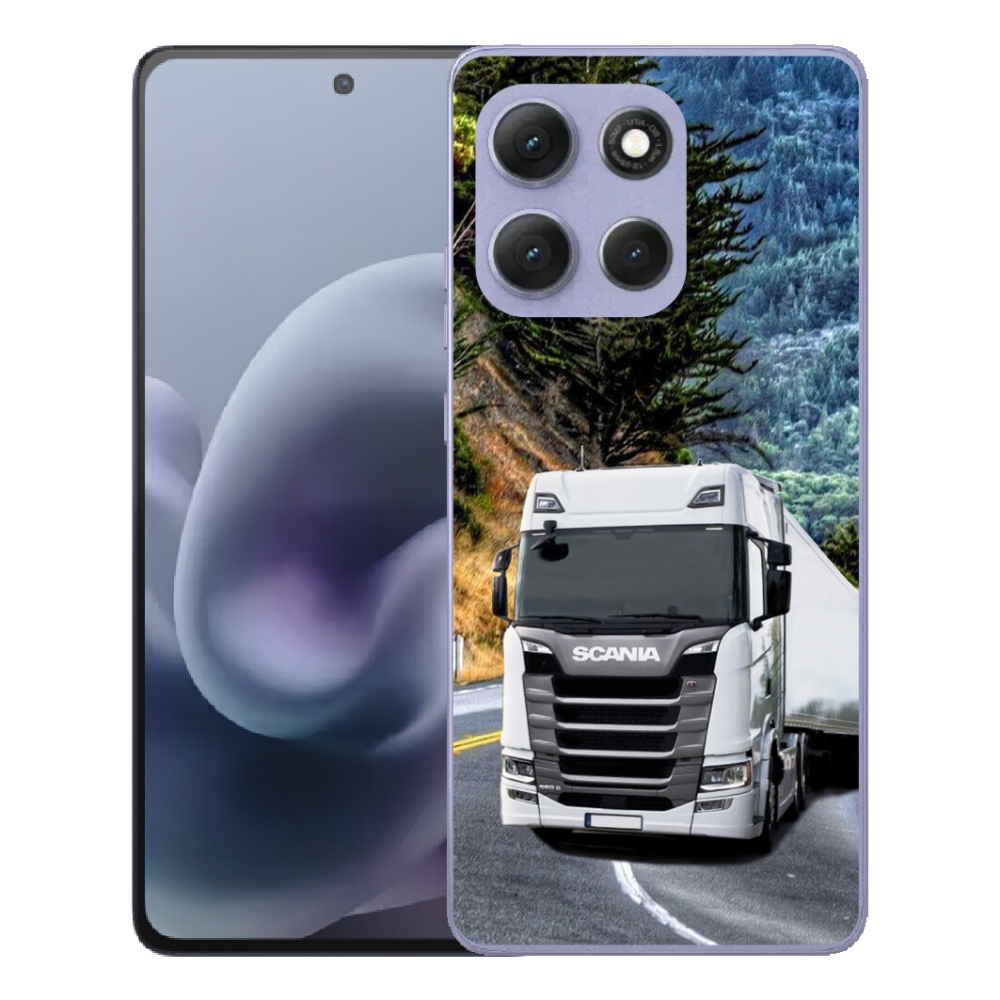 Gelový kryt mmCase na Motorola Moto G86 Power 5G - kamion 1