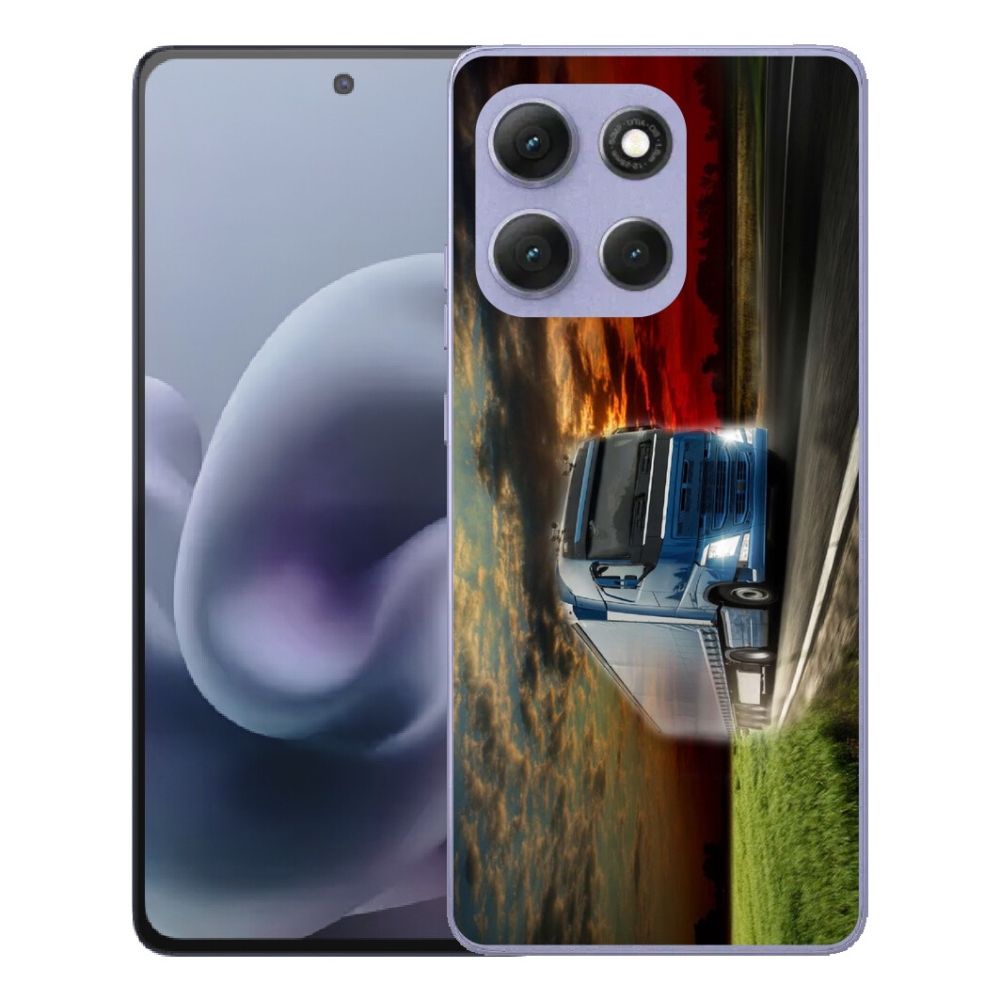 Gelový kryt mmCase na Motorola Moto G86 Power 5G - kamion 4