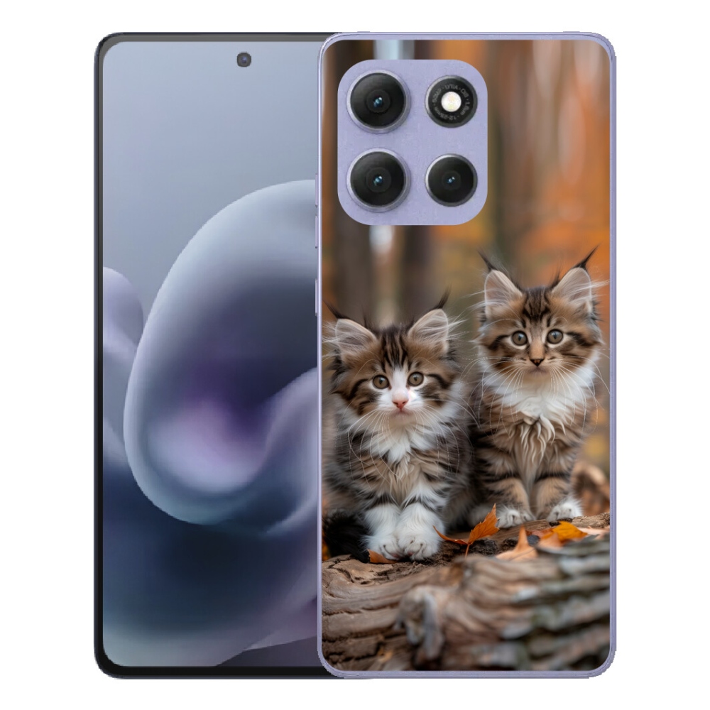 Gelový kryt mmCase na Motorola Moto G86 Power 5G - kočičí duo 3