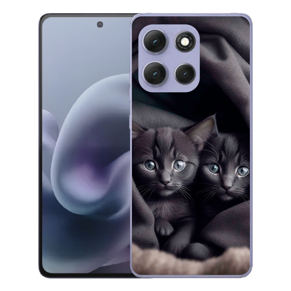 Gelový kryt mmCase na Motorola Moto G86 Power 5G - kočičí duo