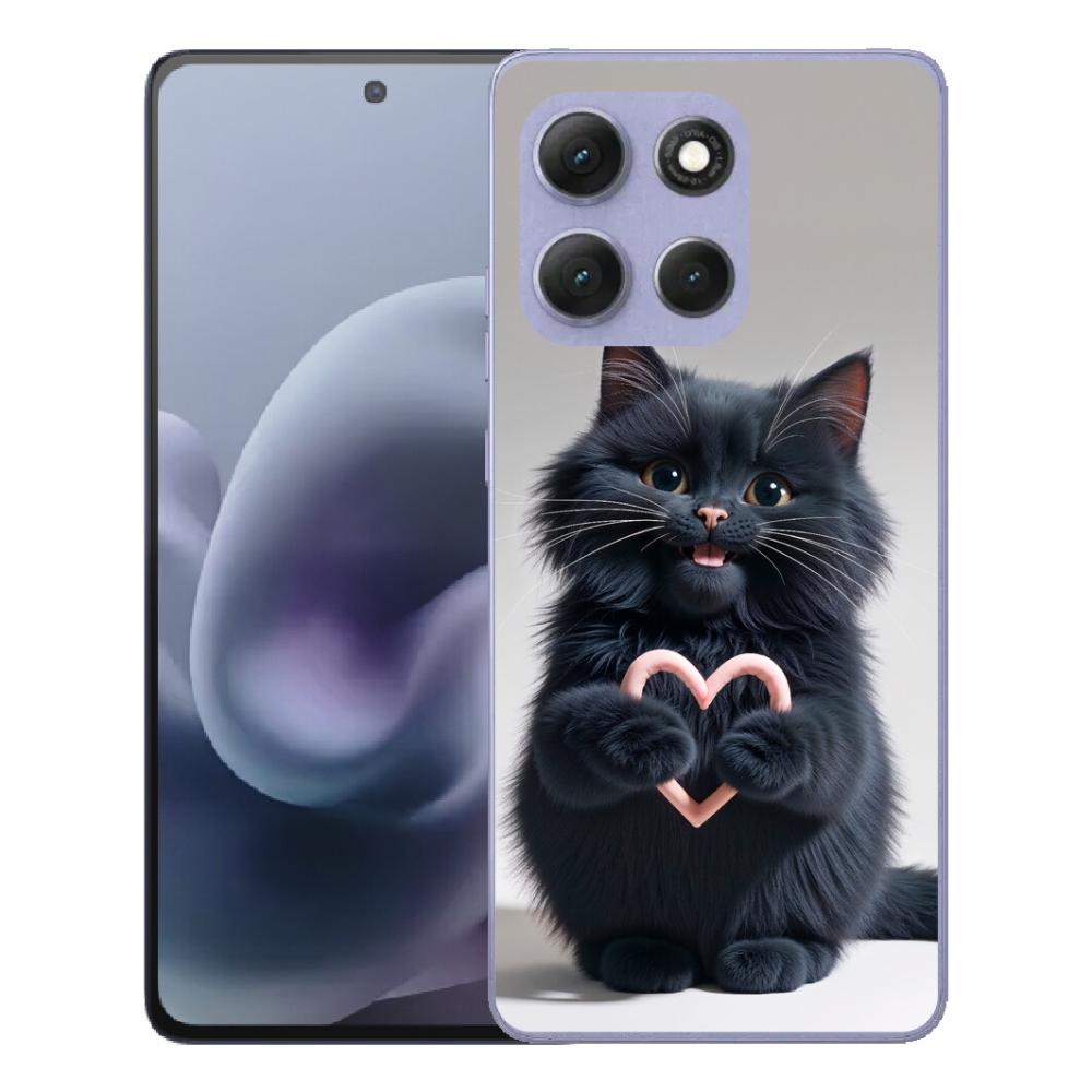 Gelový kryt mmCase na Motorola Moto G86 Power 5G - kočičí láska 3