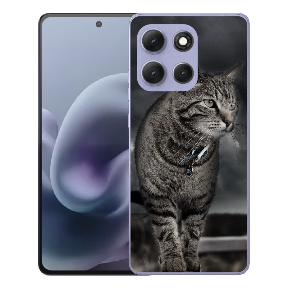 Gelový kryt mmCase na Motorola Moto G86 Power 5G - kočka