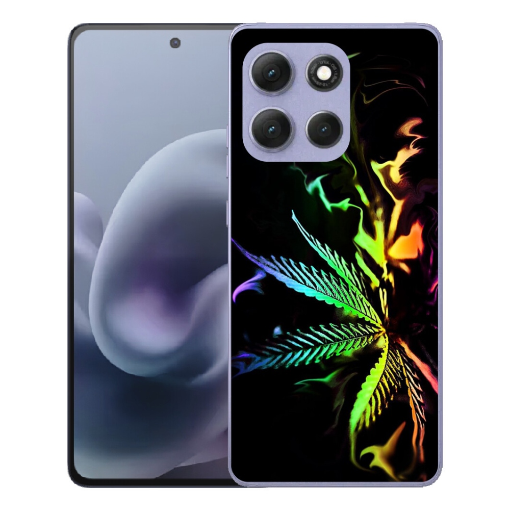 Gelový kryt mmCase na Motorola Moto G86 Power 5G - konopí 2