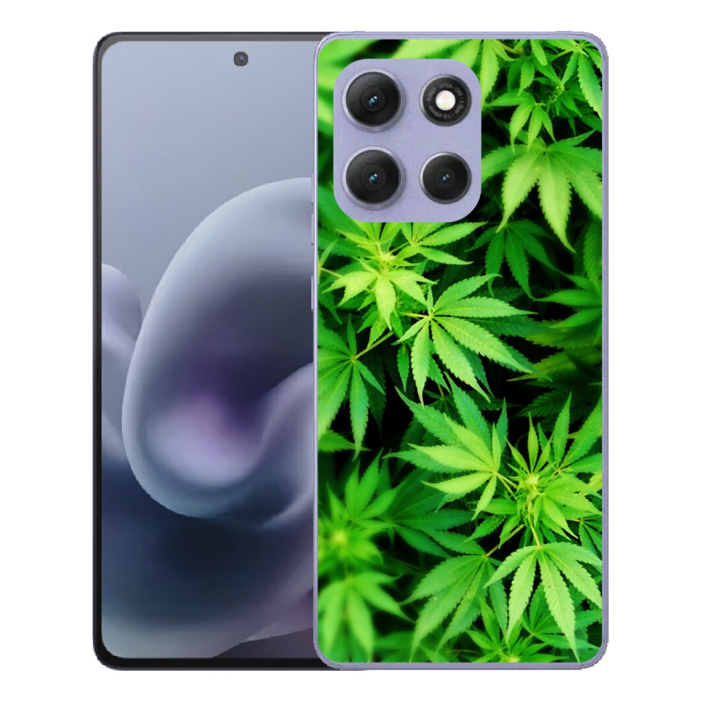 Gelový kryt mmCase na Motorola Moto G86 Power 5G - konopí 3