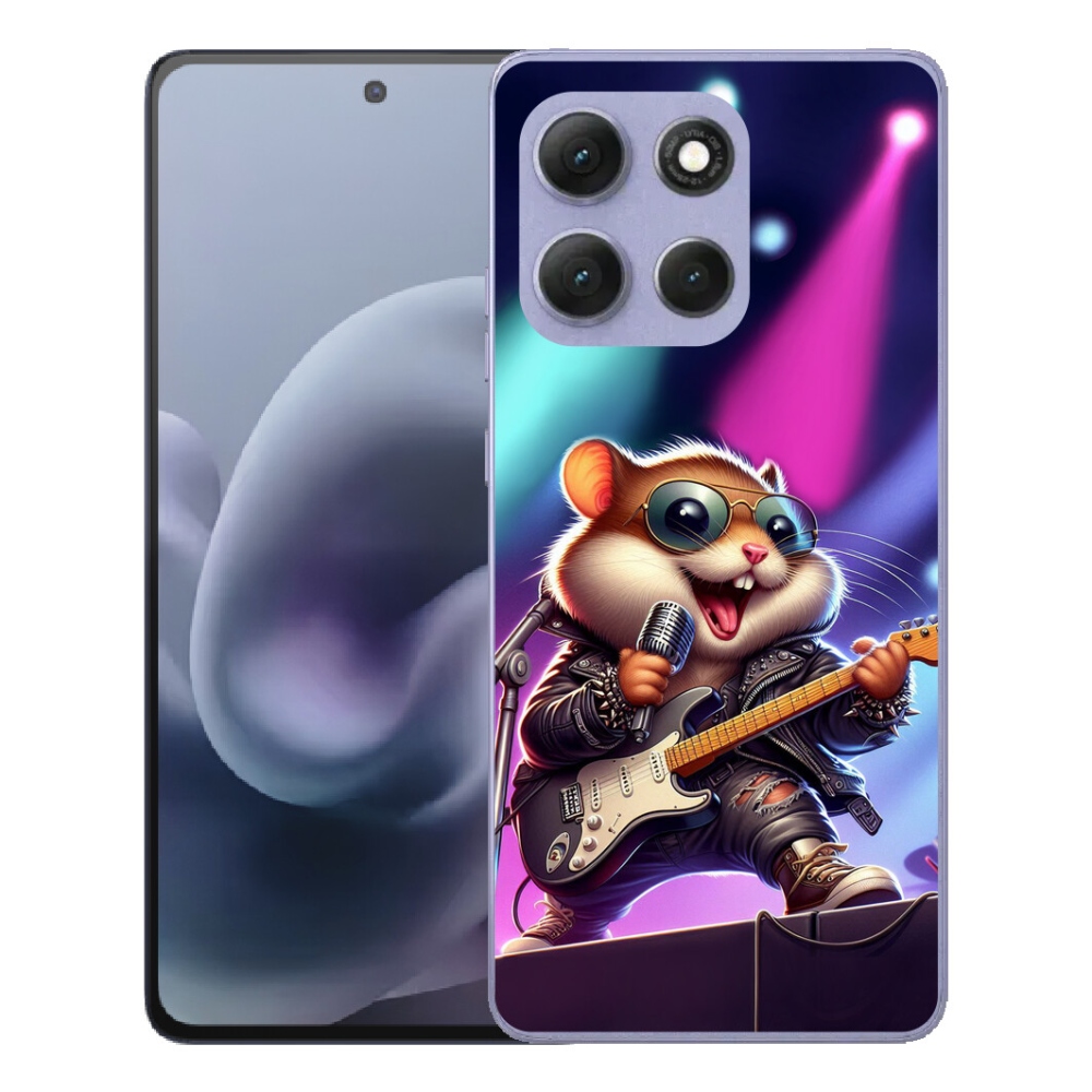 Gelový kryt mmCase na Motorola Moto G86 Power 5G - křeček rocker