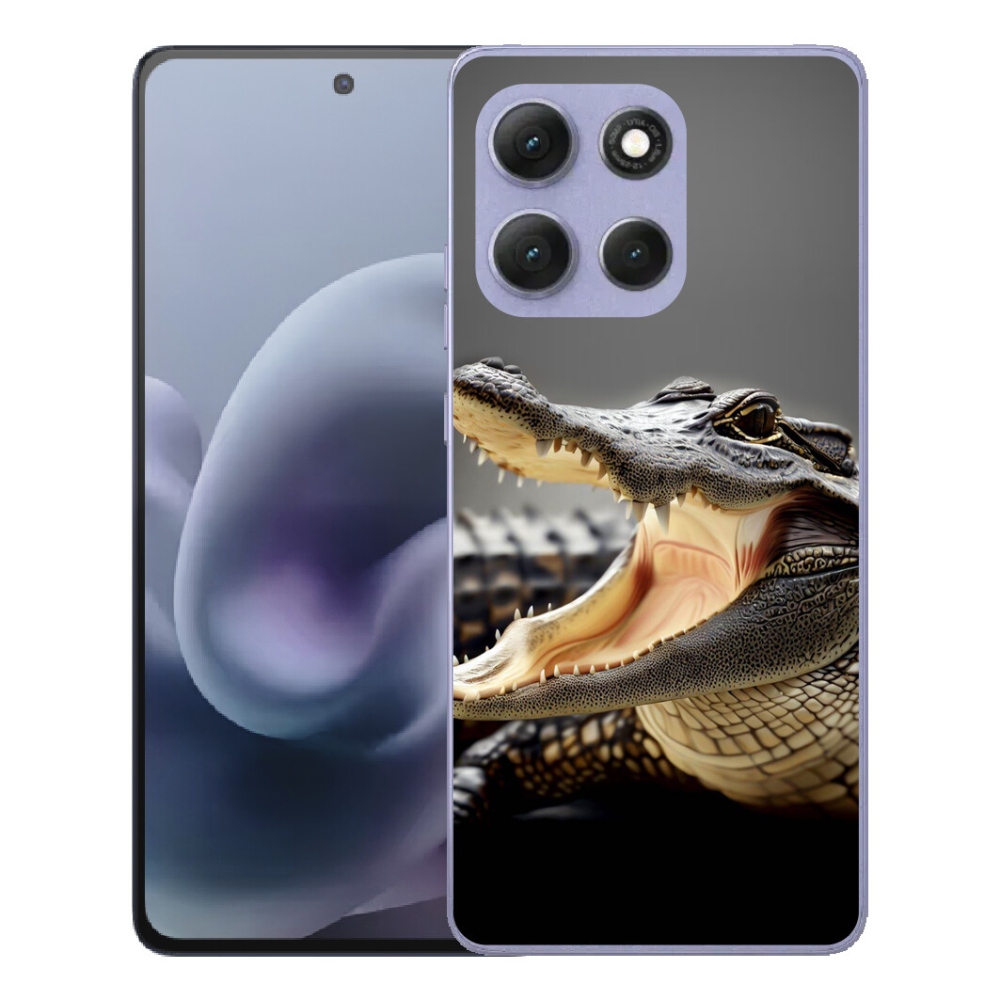 Gelový kryt mmCase na Motorola Moto G86 Power 5G - krokodýl