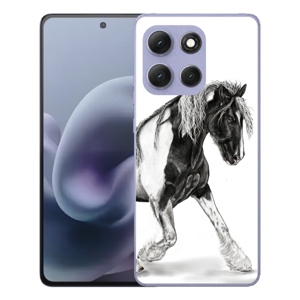 Gelový kryt mmCase na Motorola Moto G86 Power 5G - kůň