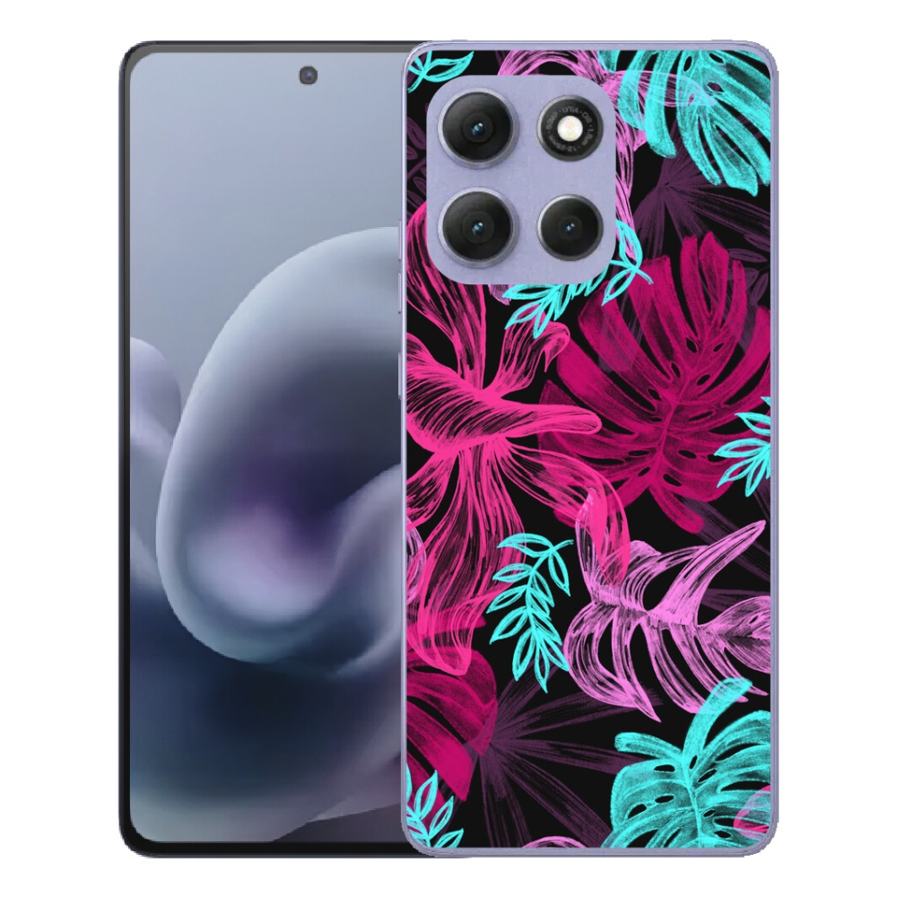 Gelový kryt mmCase na Motorola Moto G86 Power 5G - květiny 1