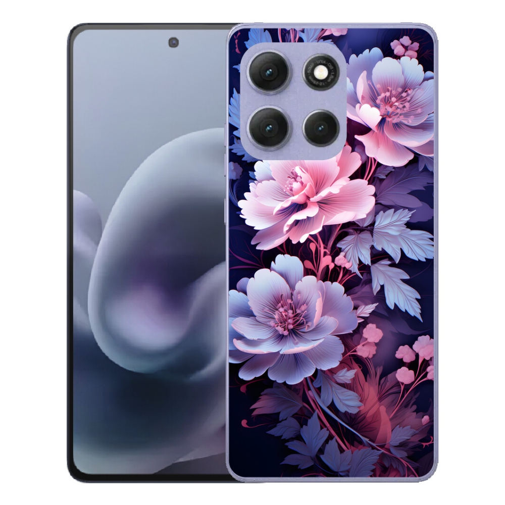 Gelový kryt mmCase na Motorola Moto G86 Power 5G - květiny 11