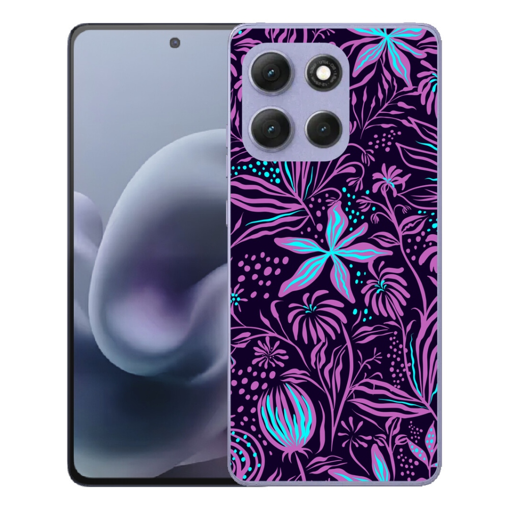 Gelový kryt mmCase na Motorola Moto G86 Power 5G - květiny 2