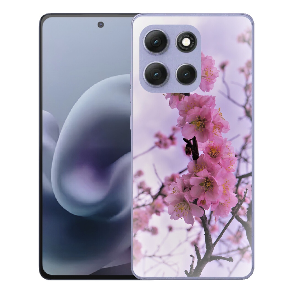 Gelový kryt mmCase na Motorola Moto G86 Power 5G - květiny 7