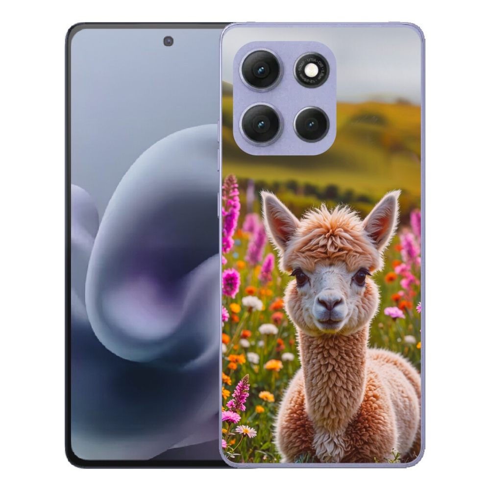 Gelový kryt mmCase na Motorola Moto G86 Power 5G - lama na louce