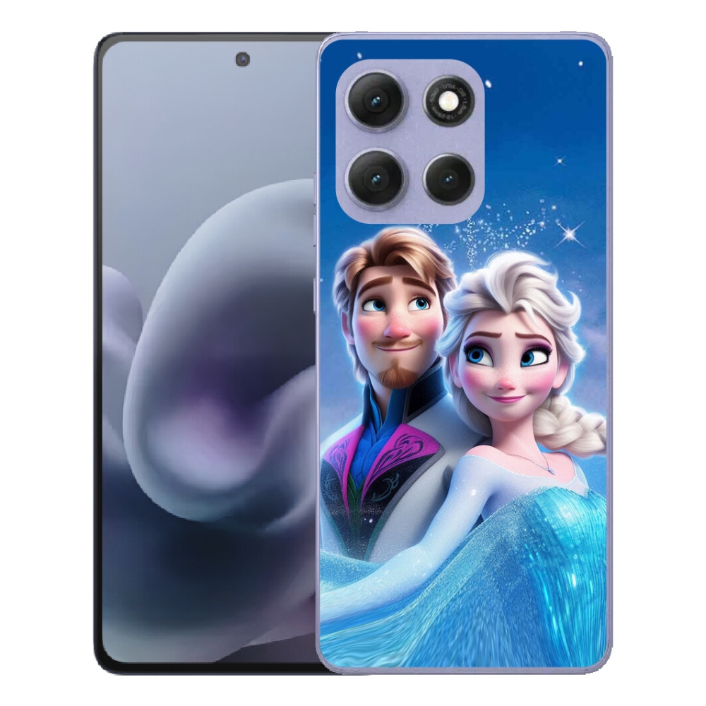 Gelový kryt mmCase na Motorola Moto G86 Power 5G - ledové království 1