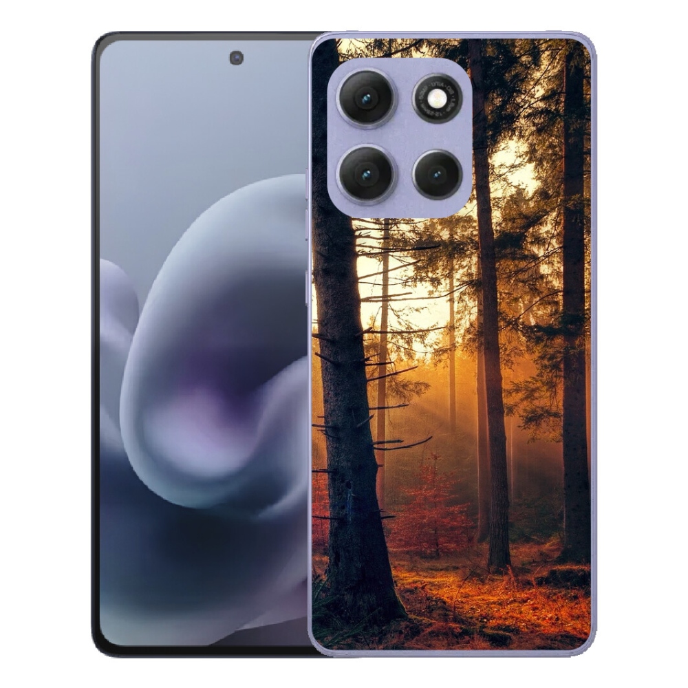 Gelový kryt mmCase na Motorola Moto G86 Power 5G - les