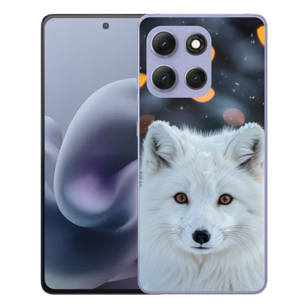 Gelový kryt mmCase na Motorola Moto G86 Power 5G - liška polární