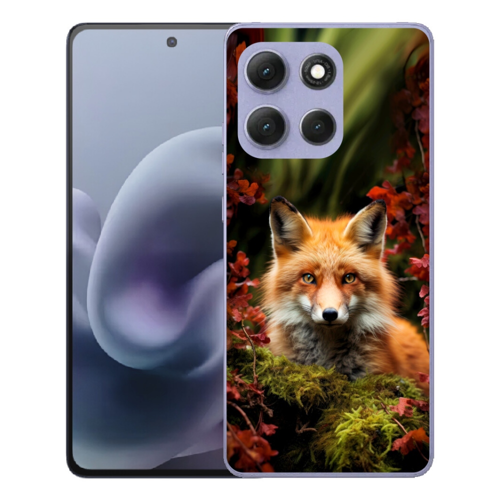 Gelový kryt mmCase na Motorola Moto G86 Power 5G - liška v lese
