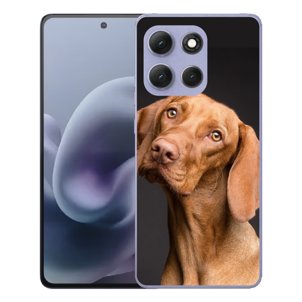 Gelový kryt mmCase na Motorola Moto G86 Power 5G - maďarský ohař