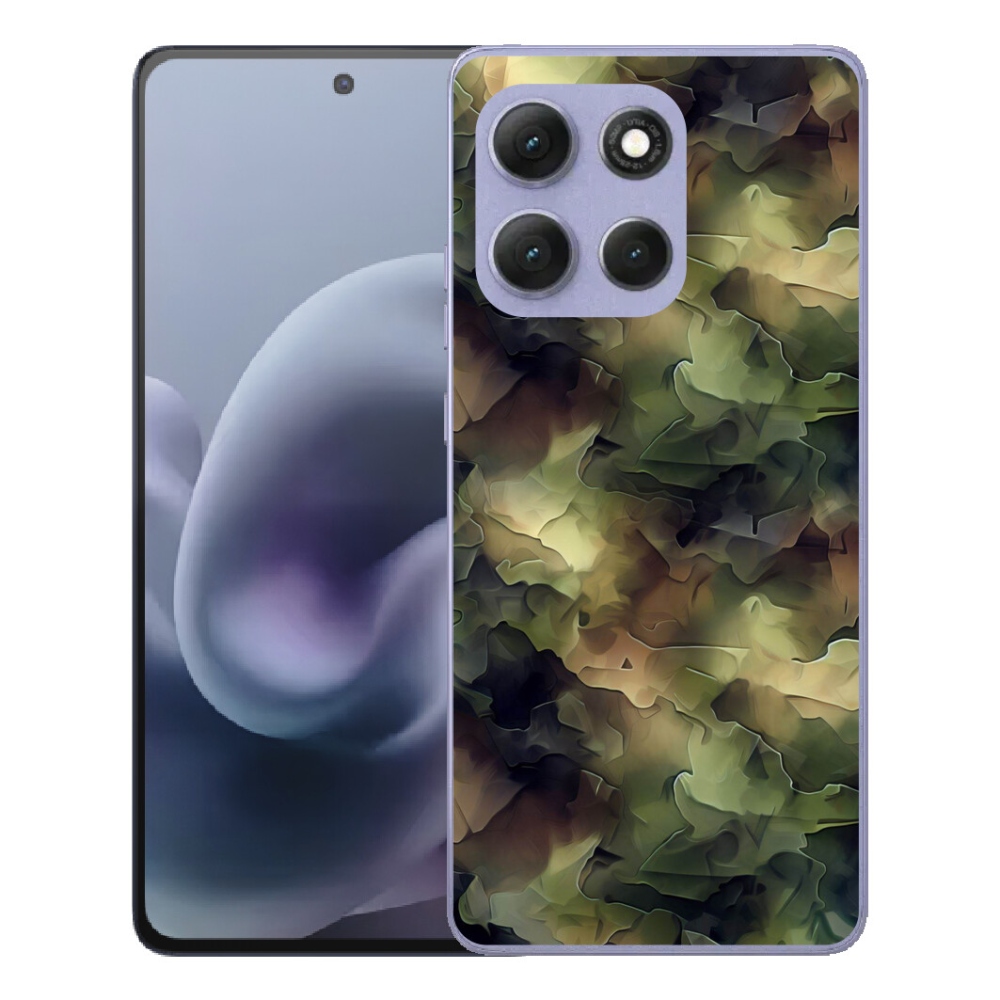 Gelový kryt mmCase na Motorola Moto G86 Power 5G - maskáčový vzor 10