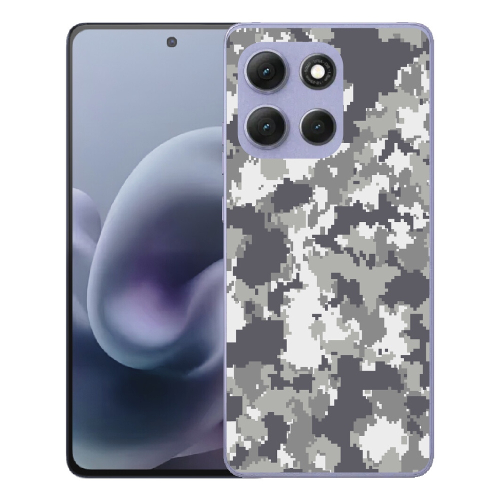 Gelový kryt mmCase na Motorola Moto G86 Power 5G - maskáčový vzor 2