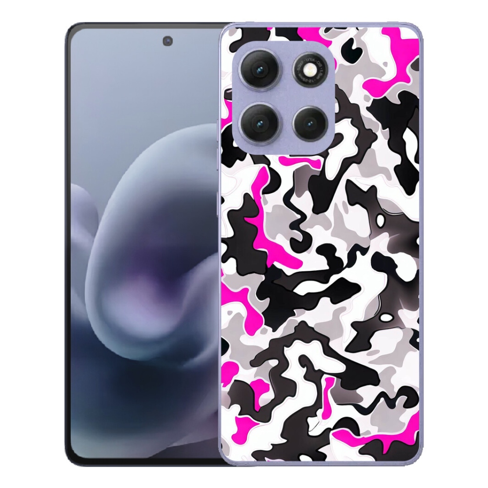 Gelový kryt mmCase na Motorola Moto G86 Power 5G - maskáčový vzor 5