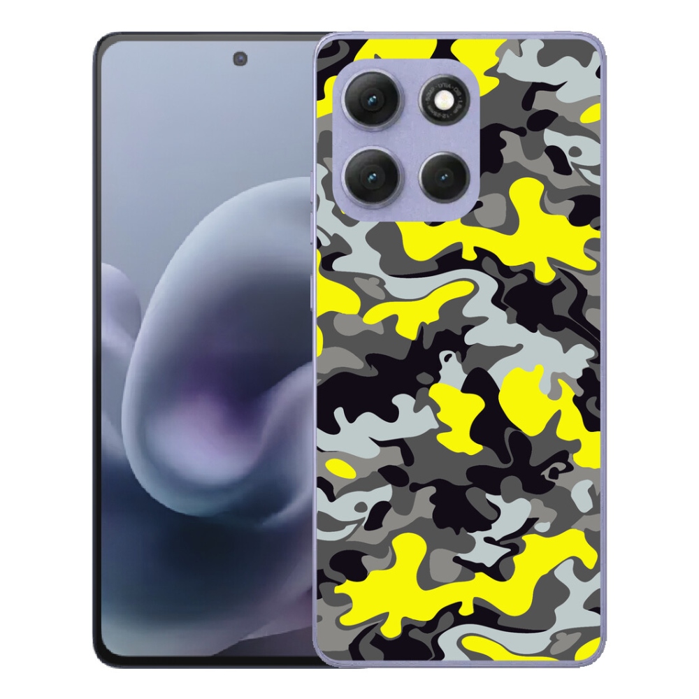 Gelový kryt mmCase na Motorola Moto G86 Power 5G - maskáčový vzor 6