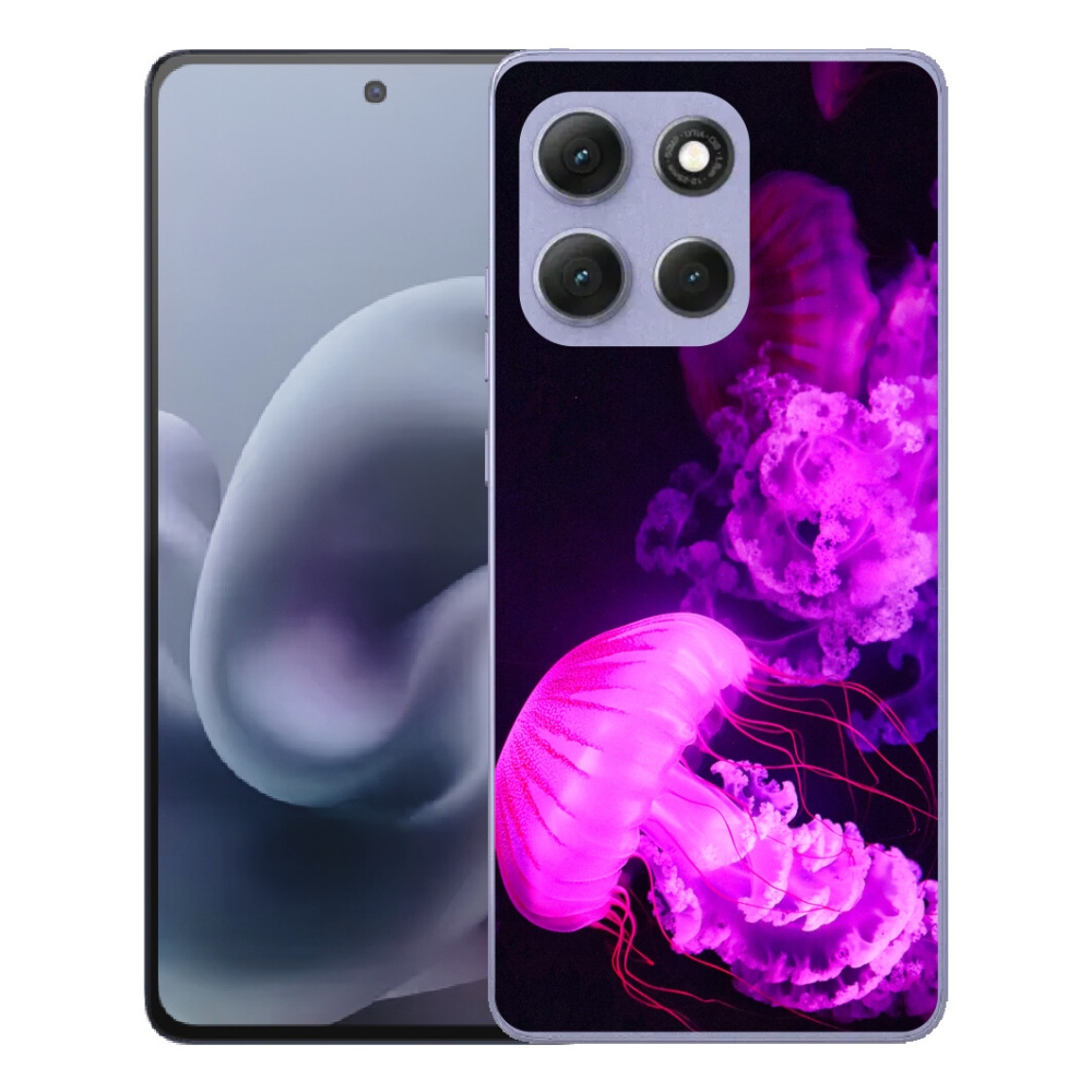 Gelový kryt mmCase na Motorola Moto G86 Power 5G - medúza 1