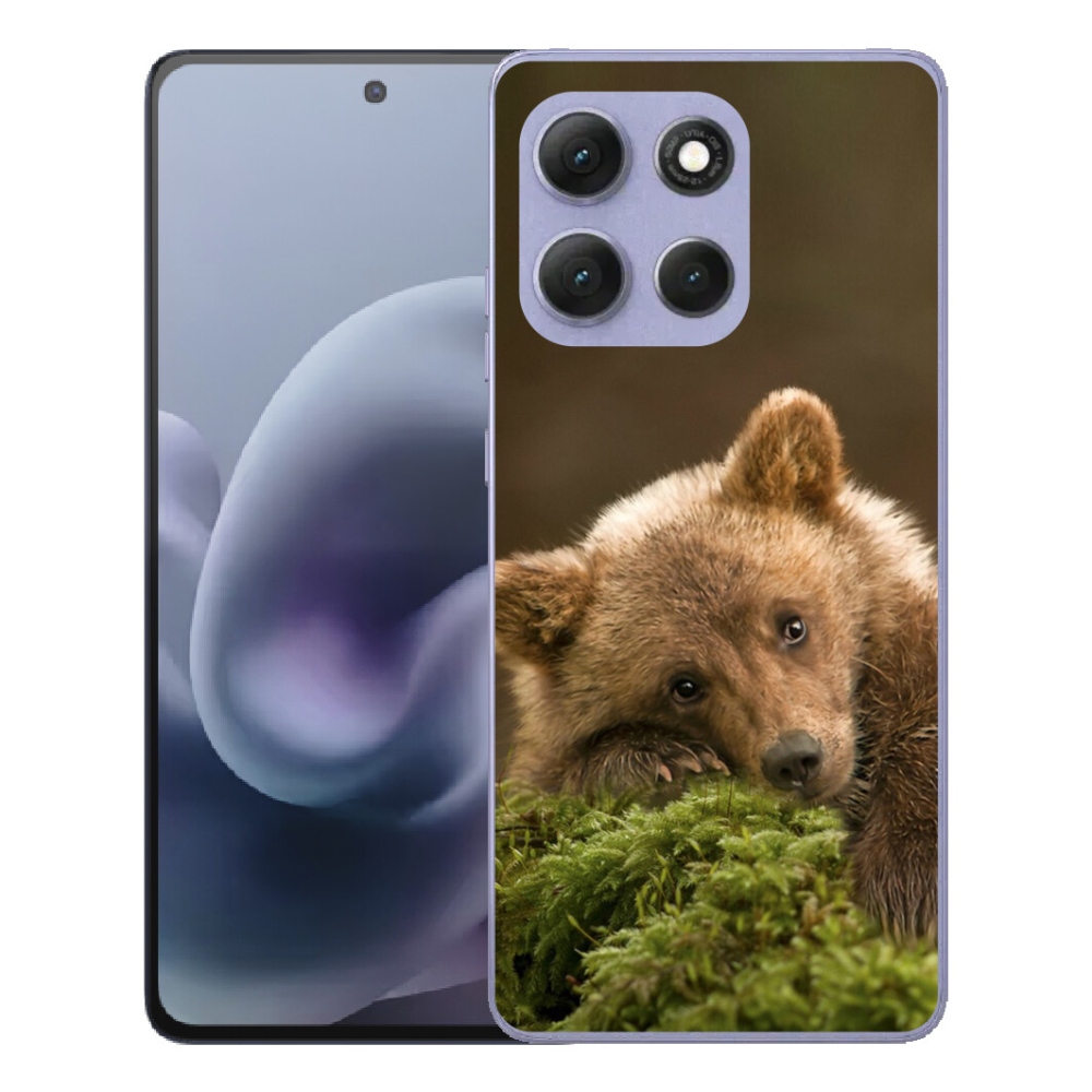 Gelový kryt mmCase na Motorola Moto G86 Power 5G - medvěd
