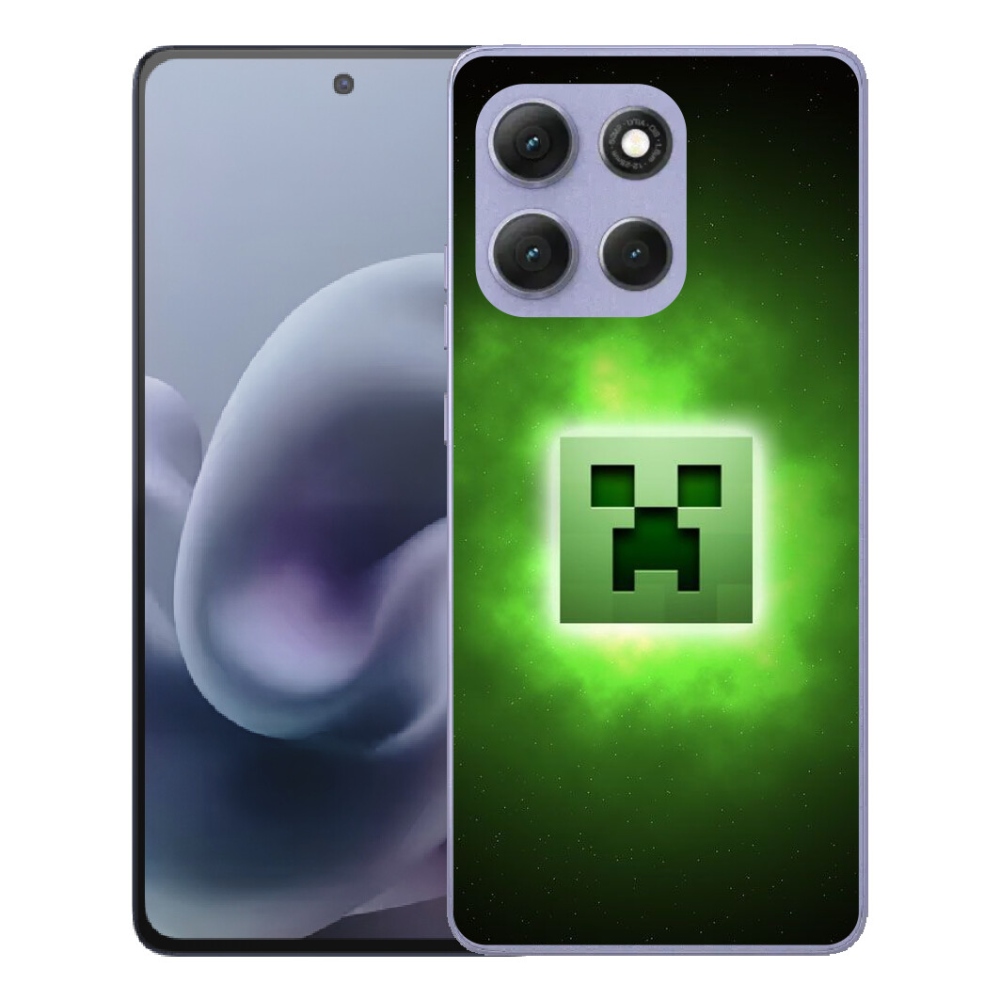 Gelový kryt mmCase na Motorola Moto G86 Power 5G - minecraft