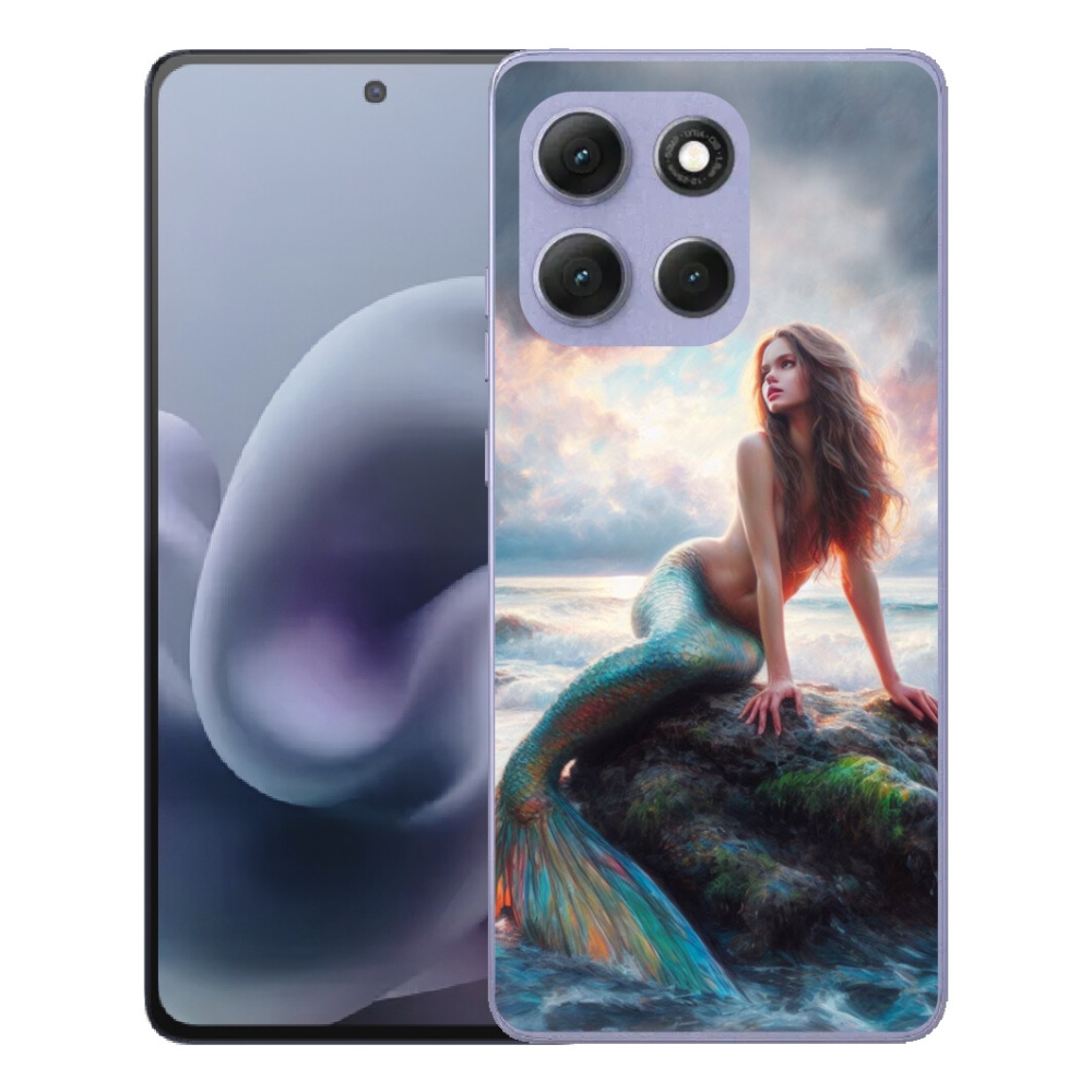 Gelový kryt mmCase na Motorola Moto G86 Power 5G - mořská panna