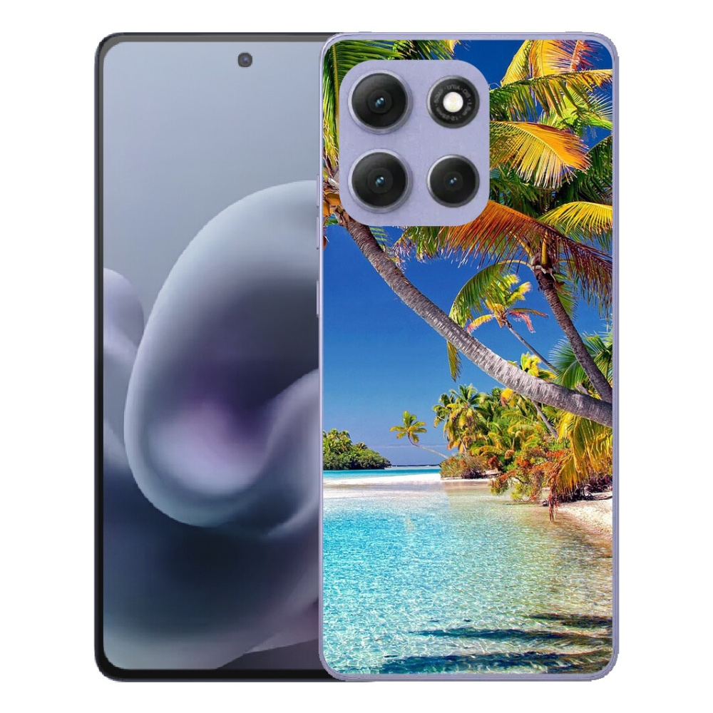 Gelový kryt mmCase na Motorola Moto G86 Power 5G - mořská pláž