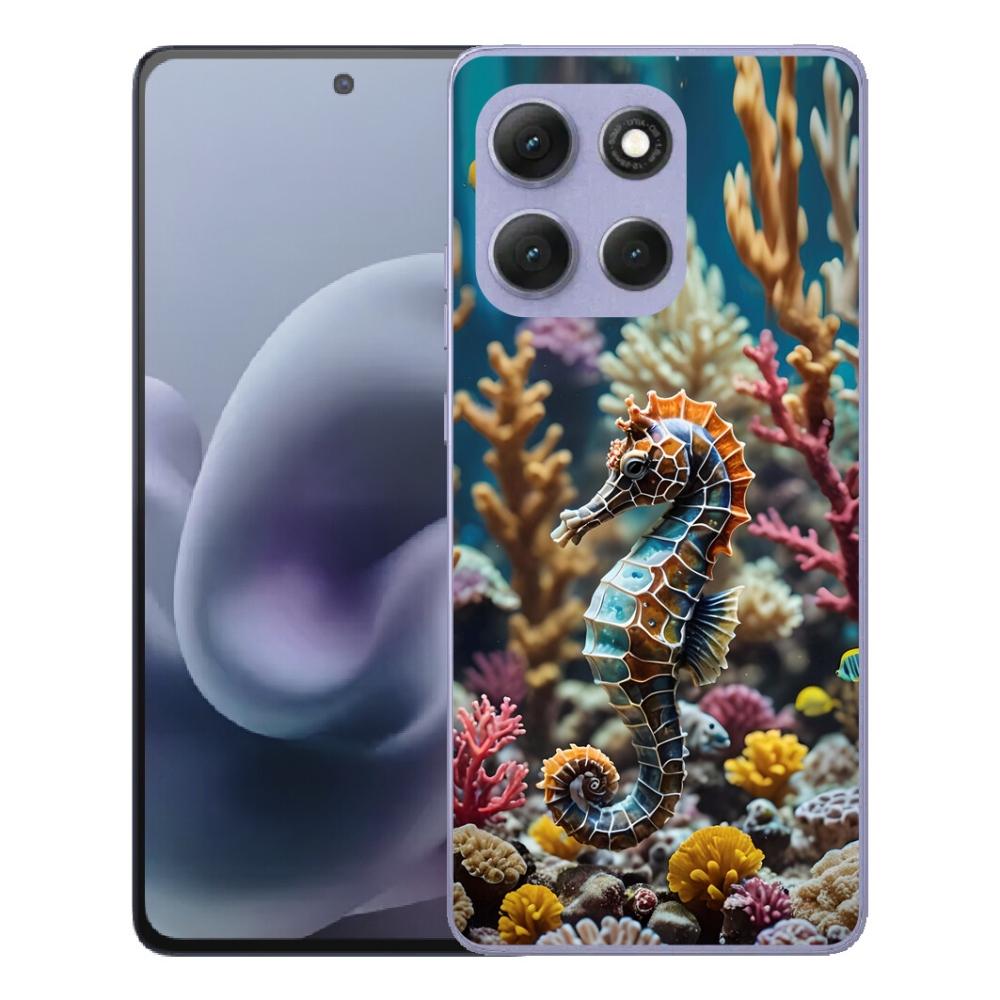 Gelový kryt mmCase na Motorola Moto G86 Power 5G - mořský koník 2