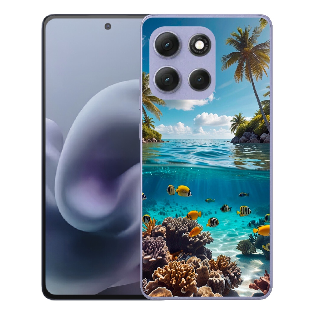 Gelový kryt mmCase na Motorola Moto G86 Power 5G - mořský svět 4