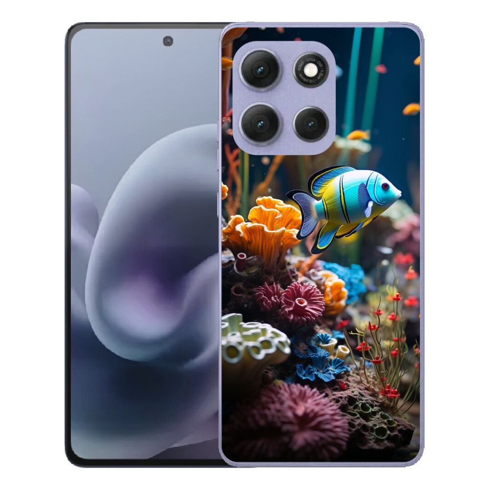 Gelový kryt mmCase na Motorola Moto G86 Power 5G - mořský svět 5