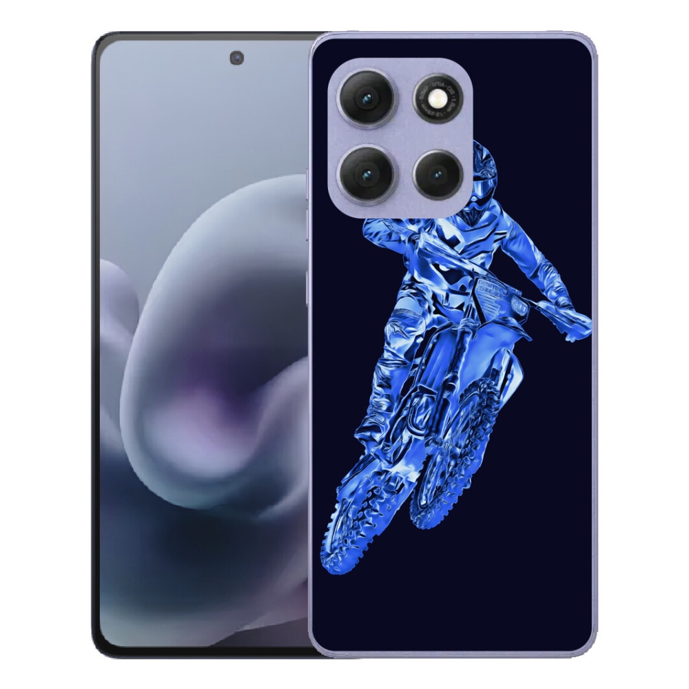 Gelový kryt mmCase na Motorola Moto G86 Power 5G - motocross 1